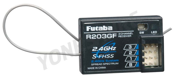 [ܼ] 3PRKA [FUTABA] 3PRKA 2.4GHz FHSS   + R203GF ű Ʈ