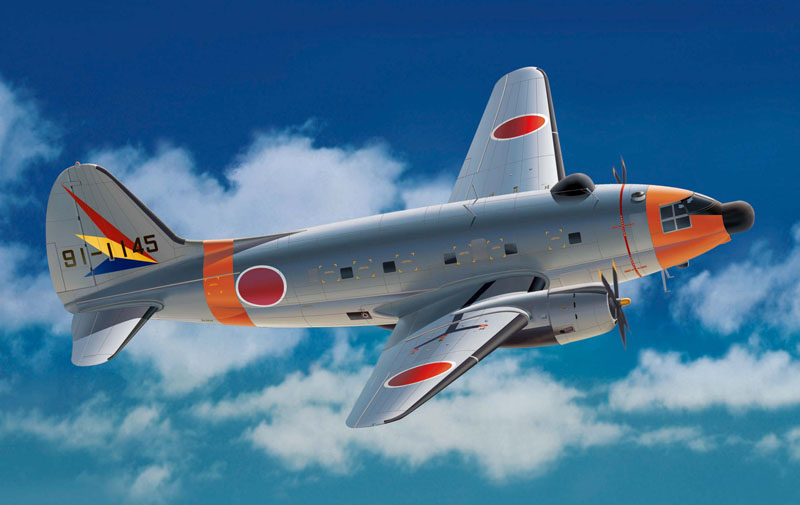 [ܼ]  [PLATZ] 1/144 Ϻװ(JASDF) C-46 ECM