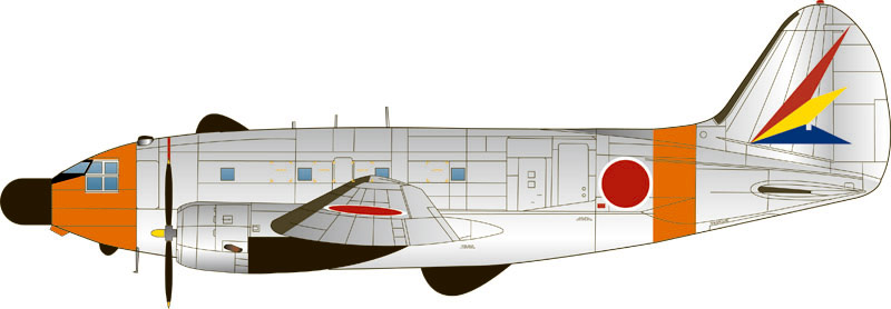 [ܼ]  [PLATZ] 1/144 Ϻװ(JASDF) C-46 ECM
