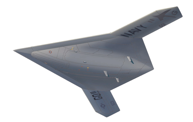 [ܼ] BPAC-18 [PLATZ BPAC-18] 1/72  ر UCAS X-47B 