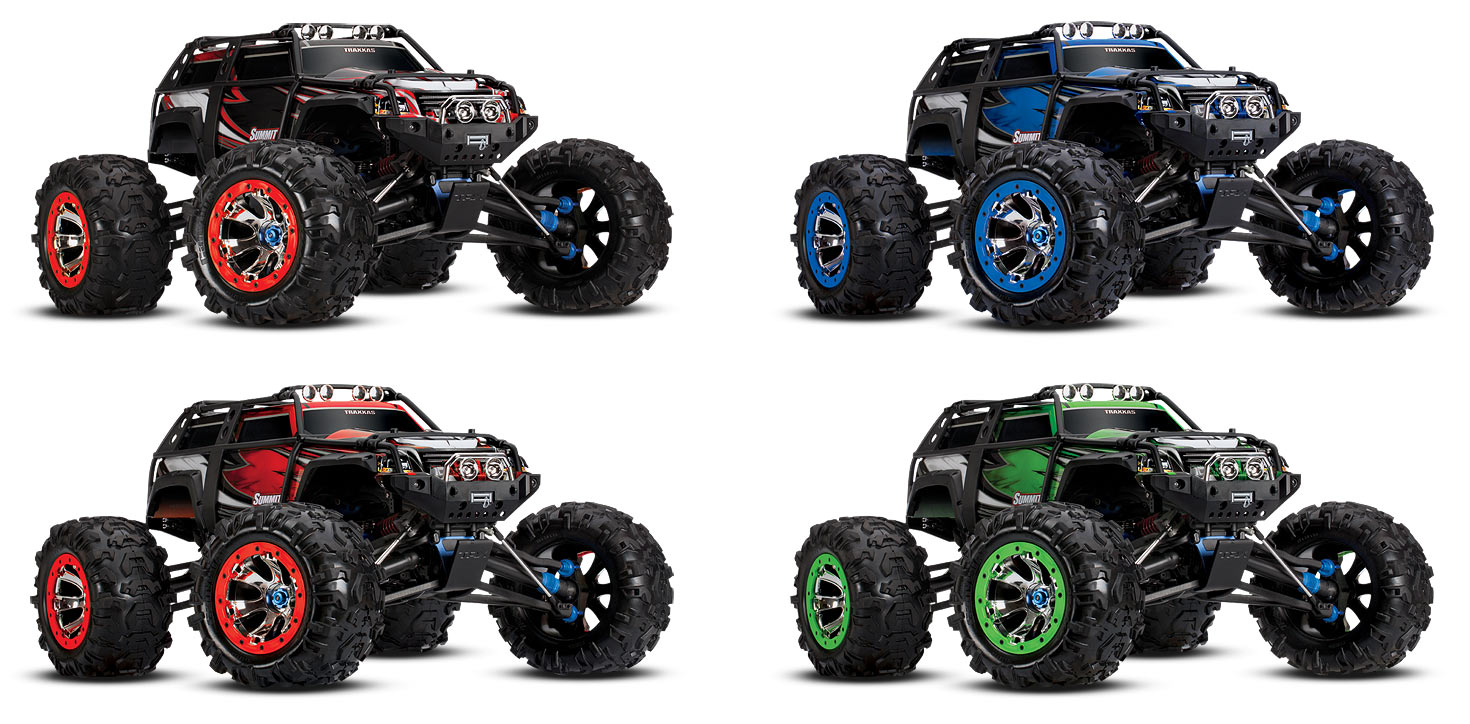 [˾ũ] CB56076-4 [Traxxas] 1/10  4WD SUMMIT    Ʈ 16