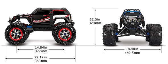 [˾ũ] CB56076-4 [Traxxas] 1/10  4WD SUMMIT    Ʈ 42