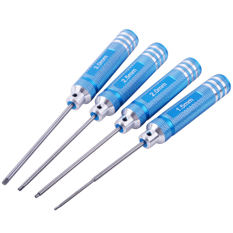 [ܼ] BU-HSMC [Ares Racing] 1.5mm 2.0mm 2.5mm 3.0mm Hex wrenchSet   (ġ Ʈ)