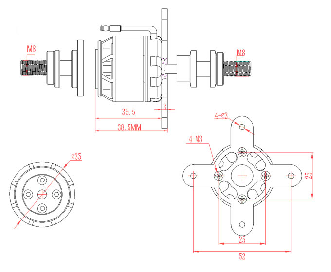 [���ܼ�]  [Emax] GT2812/10 V2 970KV �귯������ ���� (���� ����, ���Ӿƴ���,����Ʈ �� ACC ����)