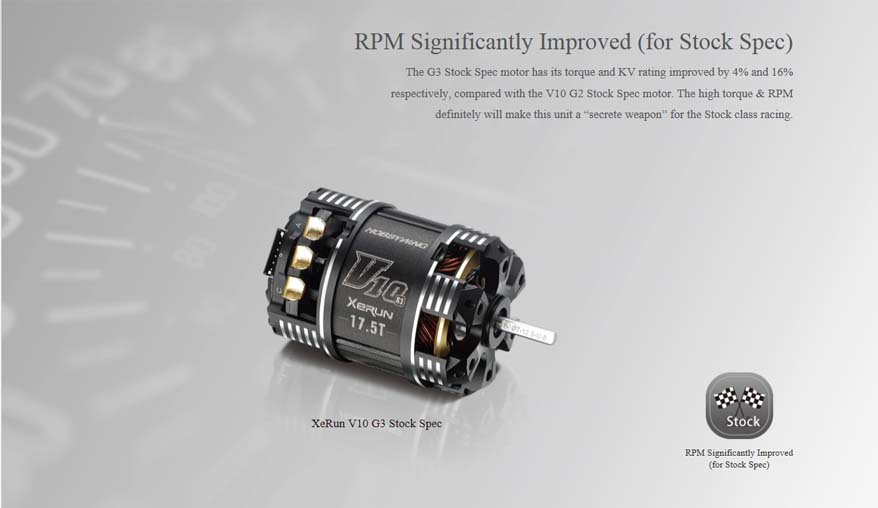 [���ܼ�] 30401109 [HOBBYWING] XeRun V10 G3-6.5T(5120KV)