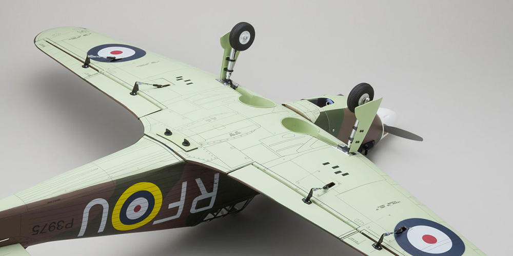 [���ܼ�] KY11871C [KYOSHO] SQS WARBIRD HAWKER HURRICANE GP50 ARF