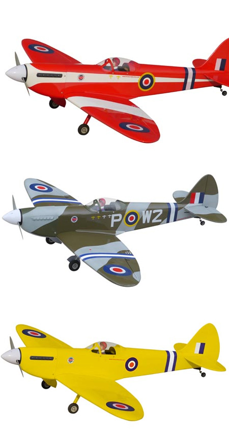 [ܼ] A339 [World Model] Spitfire 40 ARF Kit (with Electric Retracts) - 1420mm