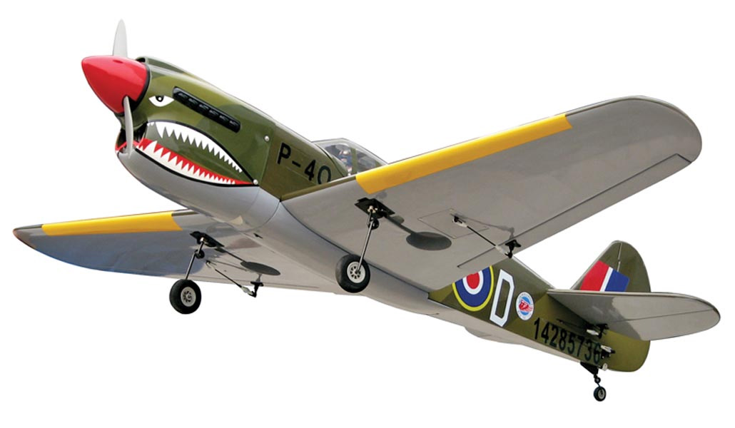 [ܼ]  [WORLD MODEL] 1450mm P-40 Warhawk ARF Kit