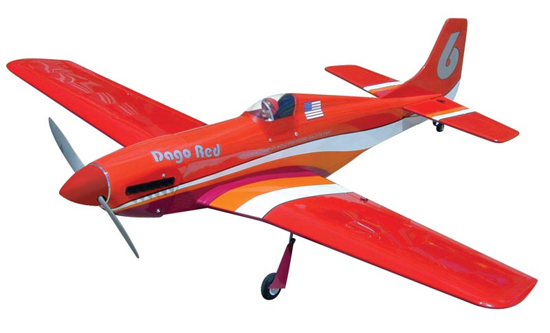 [ܼ]  [World Models] 1460mm Dago Red Mustang 46 ARF Kit