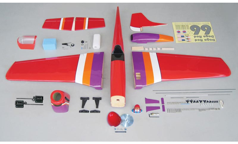 [ܼ]  [World Models] 1460mm Dago Red Mustang 46 ARF Kit