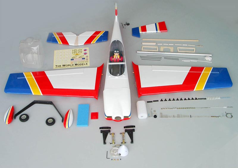 [ܼ]  [World Models] Velox Rev II - 60 ARF Kit