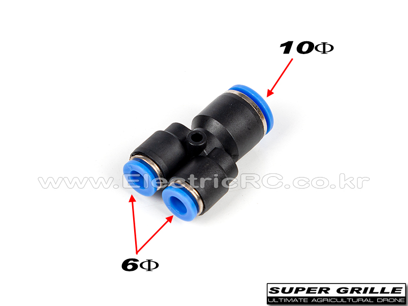 [ܼ] SHR-TTT-1006 [SHR] T-Type One Touch Fitting(10 ->06)