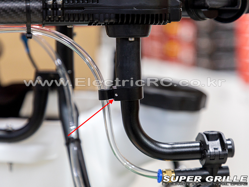 [ܼ] X4-10S-PPC10 [SHR] X4-10S/X6-10/16/20 Super Grille - PVC Hose Holding Clamp(6~10)