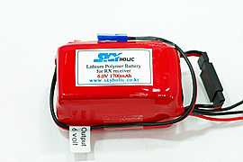 [ܼ] 1188524731 [SkyHolic] 6V 1700mAh (ű Li-Po ַ )