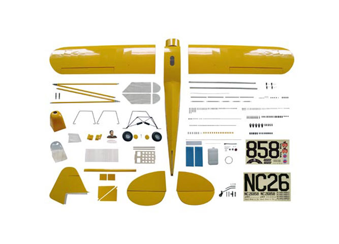[���ܼ�]  World Model Piper Cub 50cc 3000mm