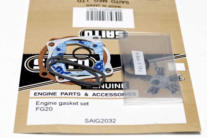 [���ܼ�] SAI2032 Saito Engine Gasket Set for FG-20, FG-21