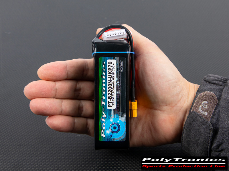 [ܼ] PT-6084 PT-B2200N-UKP70 (22.2V 2200mAh 6S1P 70C /JST-XT) Ƭ  ͸ (XT60)