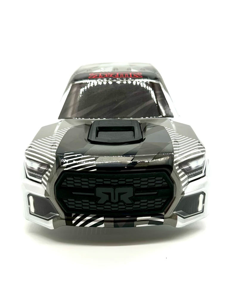 [ܼ] ARA-1623-B [ARRMA] GRANITE 4x4 223s - Body Shell Gun Metal painted clipless ARA4302V4