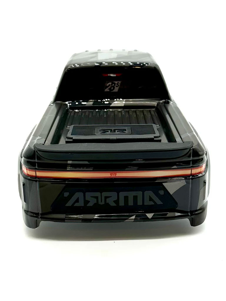 [ܼ] ARA-1623-B [ARRMA] GRANITE 4x4 223s - Body Shell Gun Metal painted clipless ARA4302V4