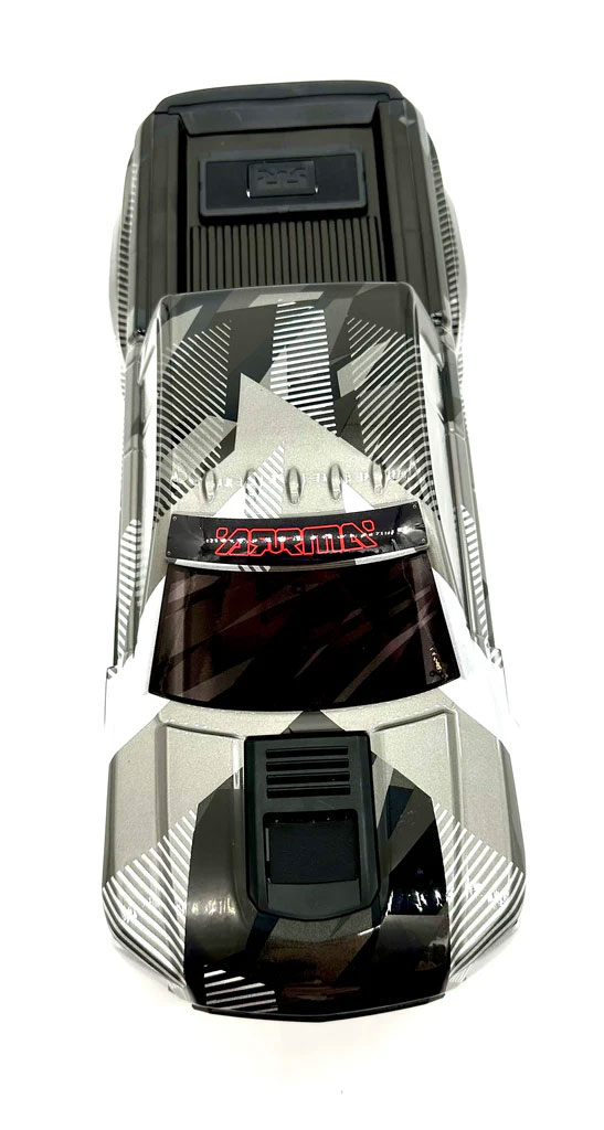 [ܼ] ARA-1623-B [ARRMA] GRANITE 4x4 223s - Body Shell Gun Metal painted clipless ARA4302V4