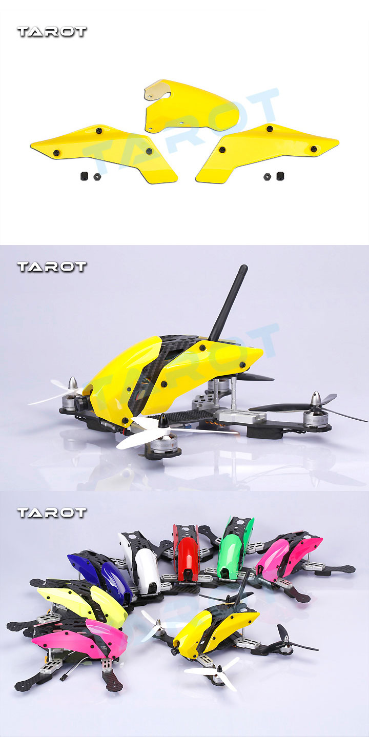 [ܼ] TL250T01 [TR] 250C/H, 280C/H FPV Racer Canopy (Yellow)