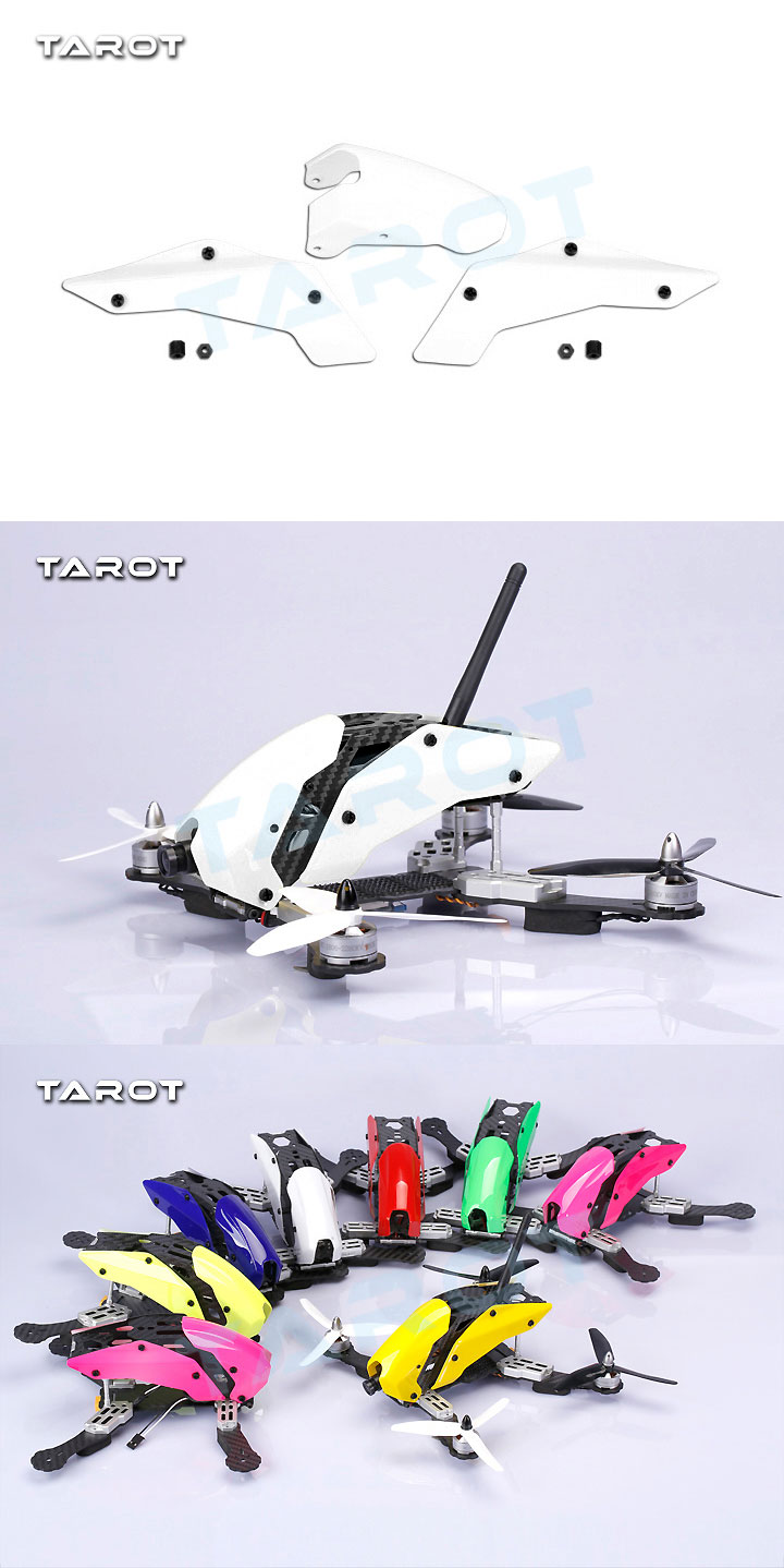 [ܼ] TL250T07 [TR] 250C/H, 280C/H FPV Racer Canopy (White)