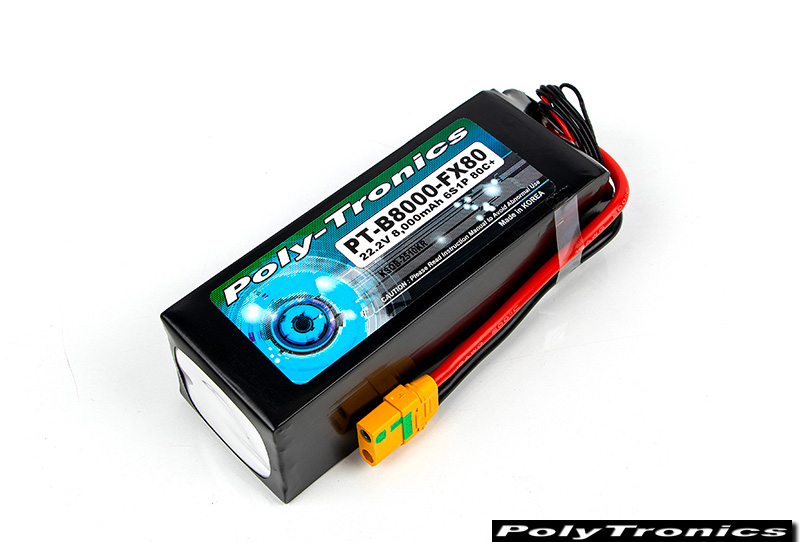 [ܼ] PT-B8000-FX80_6 PT-B8000-FX80 (22.2V, 6S1P, 80C /JST-XT/XT90S) Ƭ  ͸ - FX Series