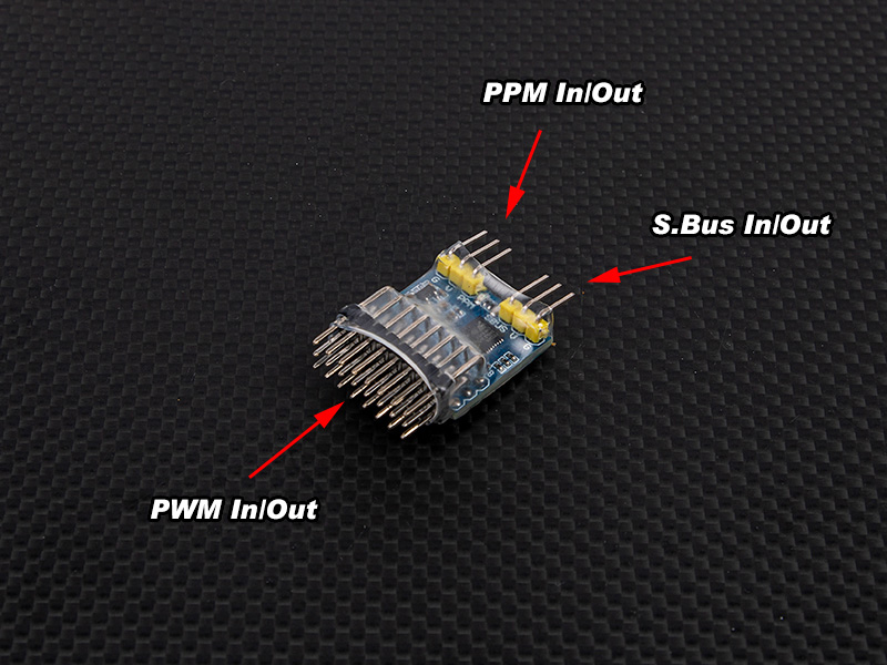 [���ܼ�] TR-PPM-CONV 8ä�� PWM(PPM) �� SBUS ���ڴ�/���ڴ� V2