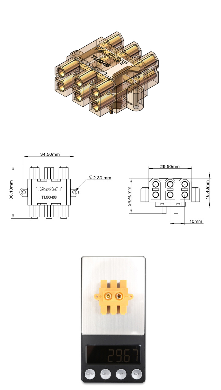 [ܼ] TL60-06 [TR] XT60  Ŀ й躸 (6Ch)