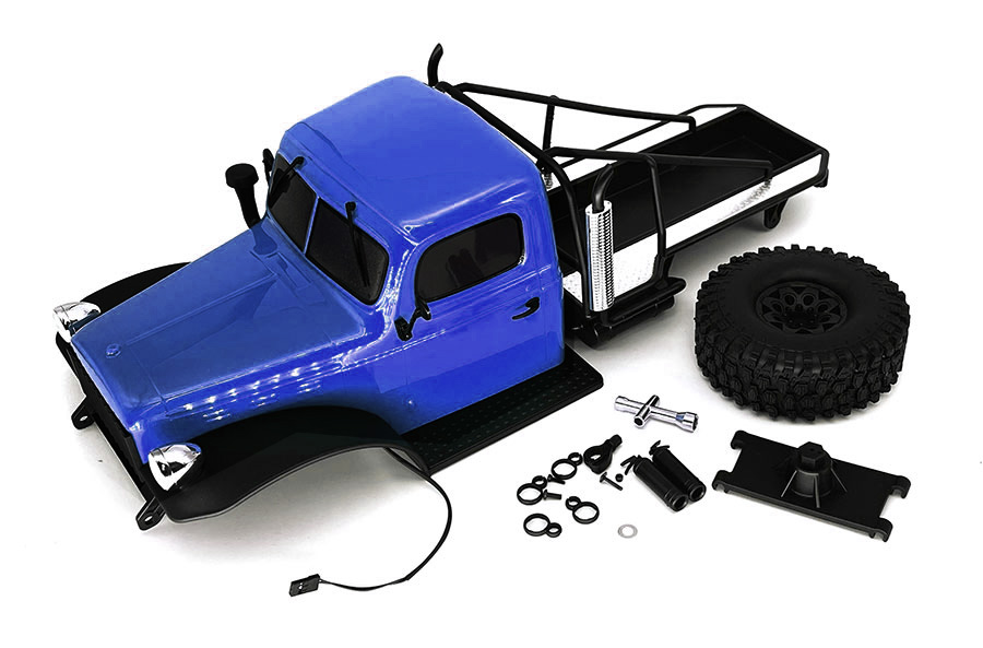 [ܼ] AT-Bodyset-B [ROC HOBBY] 1:10 Atlas 4x4 ٵ Ʈ Blue ( ̴ )