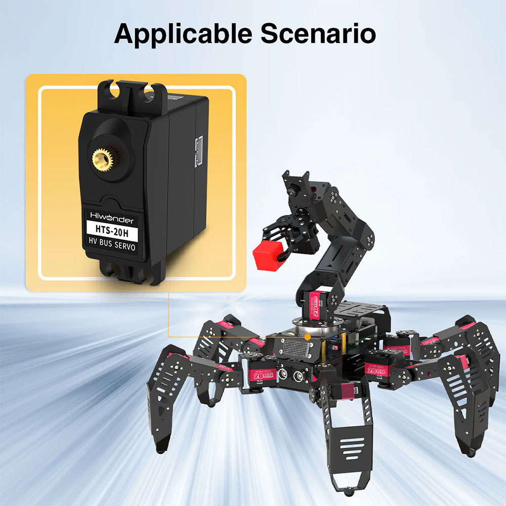 [���ܼ�] HTS-20H Hiwonder HTS-20H �ø��� ���� ������ ���� ���� - RC�� PWM ���� �ƴ� ����