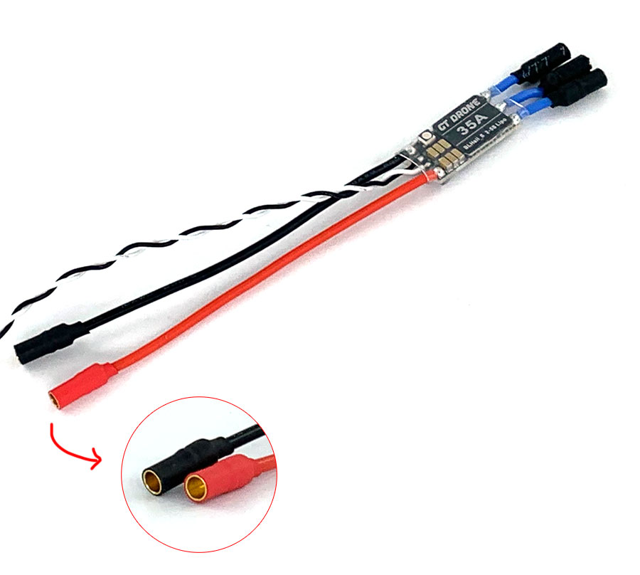 [���ܼ�] GTD-35A-F450 [GT-Drone] 35A BLHeli_S OPTO ESC (2S~5S) for Drone