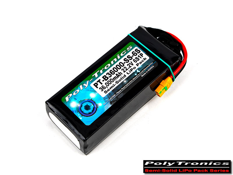 [���ܼ�] PT-B36000_SS-6S [HYBRID] PT-B36000-SS-6S (22.2V/6S1P /XT90-S/Semi-Solid) ��Ƭ ������ ���ָ̼��� ���͸�