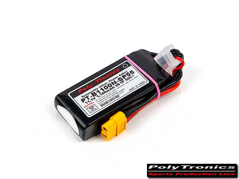 [���ܼ�] PT_1100N_SP55_3S PT-B1100N-SP55 (11.1V, 3S1P, 55C /JST-XT)