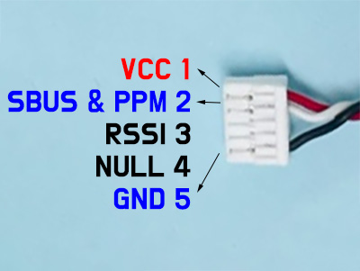 [�˾���ũ] HL4-VCC Holybro �Ƚ�ȣũ 4/6C �� SBUS/PPM �Է� Futaba 3�� ���� ���̺� (VCC ����) 3