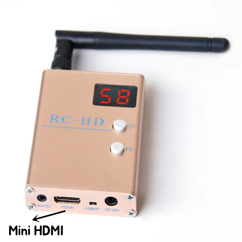 [�˾���ũ] RC832HD [���Ŵ���] RC832HD FPV�� 5.8Ghz 48ä�� ���� ���� ��� - �̴� HDMI ��� 2