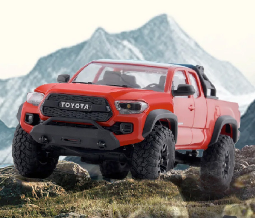 [���ܼ�] C3518-AR [ROC HOBBY] FMS 1:24 FCX24M Toyota Tacoma Red Body Assembly