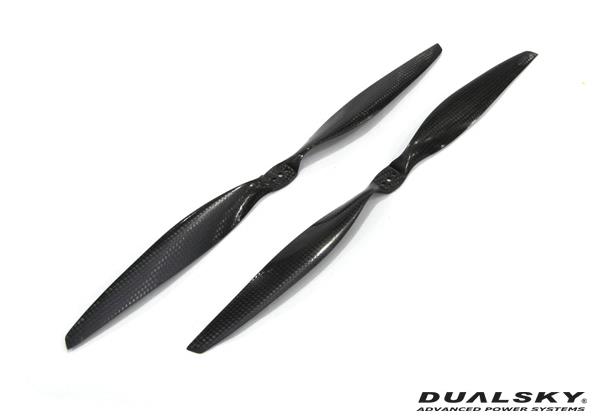 [ܼ] MX50MR-PropSET5 [DUALSKY] 15x7.5 PROLITE Carbon Prop(12mm Space)