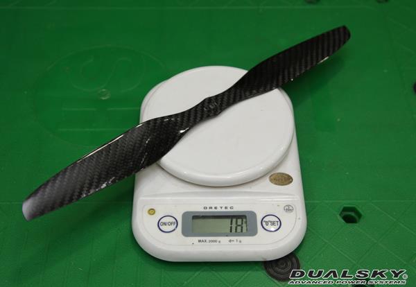 [ܼ] MX50MR-PropSET5 [DUALSKY] 15x7.5 PROLITE Carbon Prop(12mm Space)