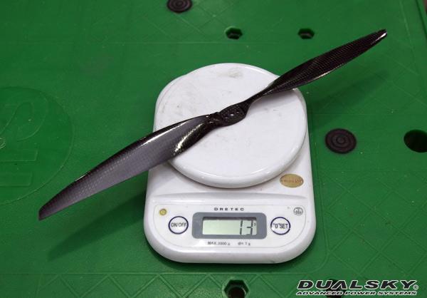 [ܼ] MX50MR-PropSET5 [DUALSKY] 15x7.5 PROLITE Carbon Prop(12mm Space)