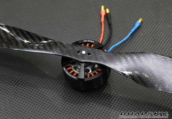 [ܼ] MX50MR-PropSET5 [DUALSKY] 15x7.5 PROLITE Carbon Prop(12mm Space)