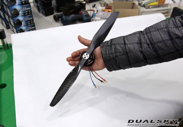 [ܼ] MX50MR-PropSET5 [DUALSKY] 15x7.5 PROLITE Carbon Prop(12mm Space)