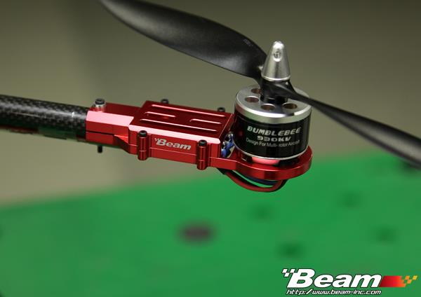 [���ܼ�] ST550-016B-R [BEAM] BumbleBee F550 Metal Motor Rear Mount (RED)