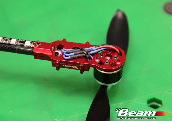 [���ܼ�] ST550-016B-R [BEAM] BumbleBee F550 Metal Motor Rear Mount (RED)