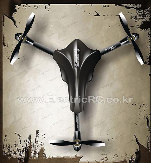 [ܼ] KY600SD-KIT [X-CAM] KongCopter Y6 (Hexa-Rotor-Y/600mm)  Frame Kit - Ư
