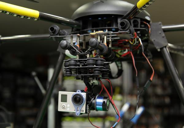 [ܼ] T2DRM-02 [PT] T-2D Rail Mount System for F820/T810/T960/S800 Hexa Copter<br>- Carbon Edition