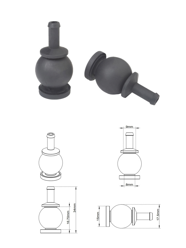 [���ܼ�] TL10A08 [TR] Super Soft Gimbal Liquid Damper Rubber (Big Size)