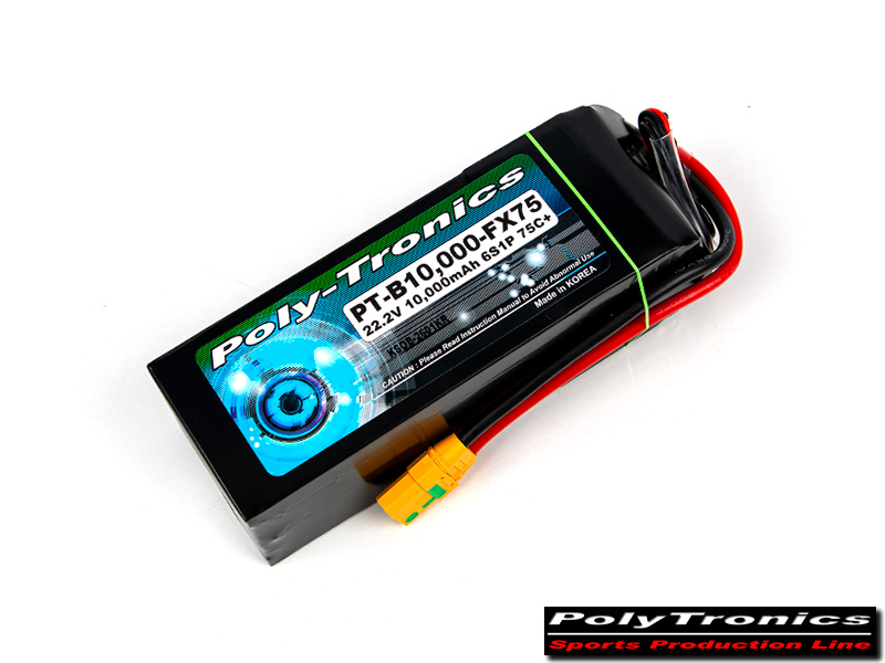 [���ܼ�] PT-B10000-FX75-6S PT-B10000-FX75 (22.2V, 6S1P, 75C /JST-XT/XT90-S) ��Ƭ ������ ���͸�