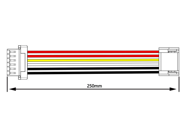 [���ܼ�] TL2972-03 [TR] Pixhawk Voltage/Current Meter Cable/Hex1.25(Cube)