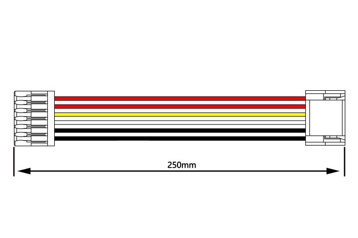 [���ܼ�] TL2972-02 [TR] Pixhawk Voltage/Current Meter Cable/GH1.25(PX4)